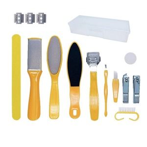 Professional Pedicure Tools Set 15in1 Foot Care Kit Stainless Steel Pedicure Kit